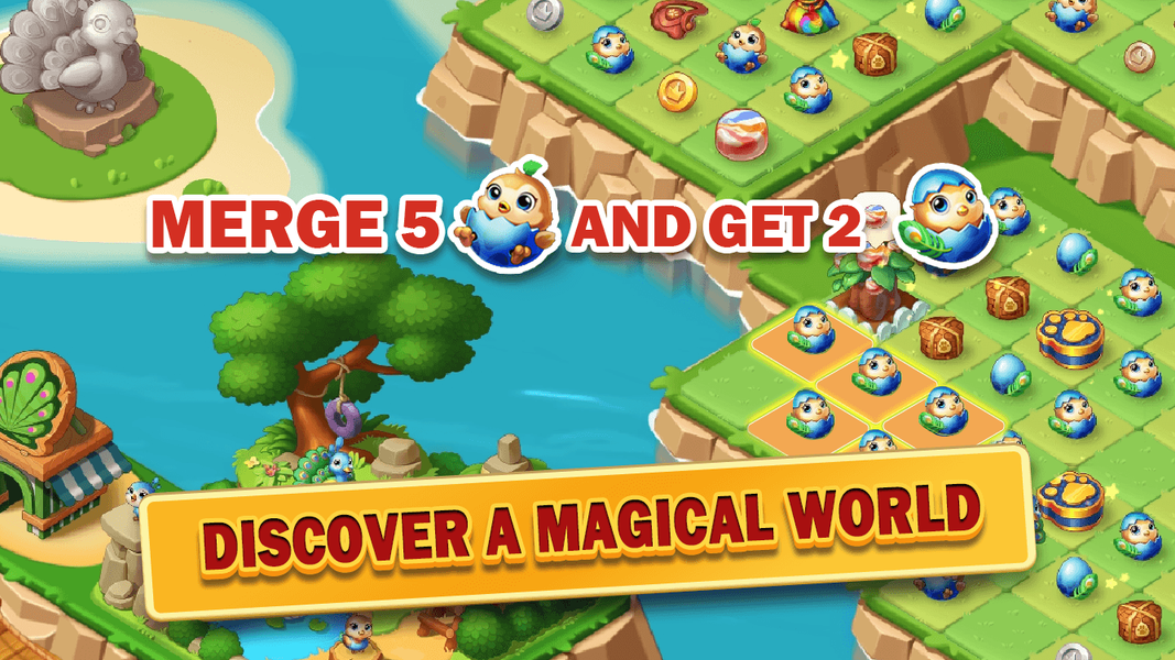 Merge Village : Fantasy Puzzle - عکس بازی موبایلی اندروید