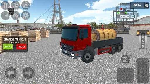 Truck Crane Loader Excavator S - عکس بازی موبایلی اندروید