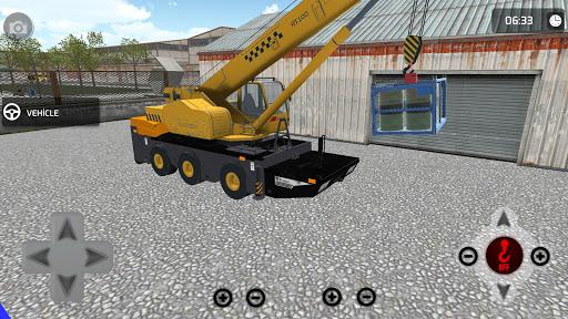 Truck Crane Loader Excavator S - Gameplay image of android game