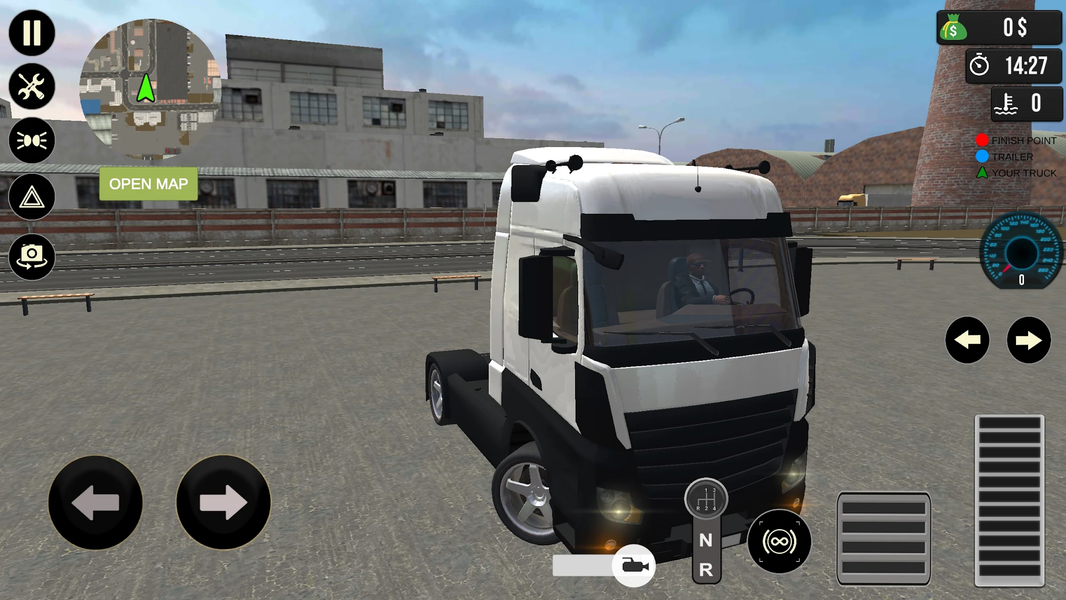 Truck Transport Load Simulatio - Gameplay image of android game