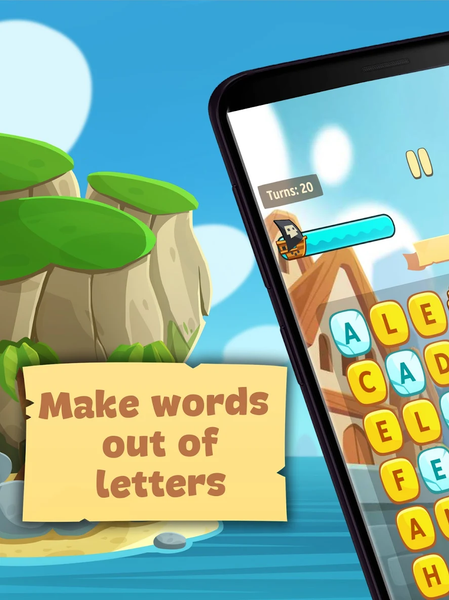 Word Treasure - Search Game - عکس برنامه موبایلی اندروید