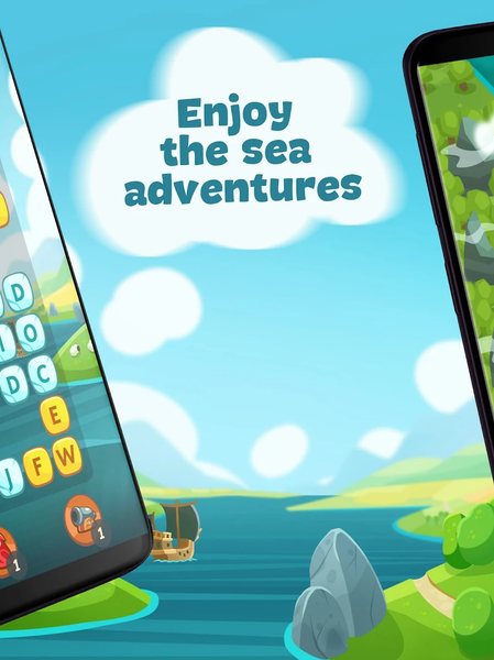 Word Treasure - Search Game - عکس برنامه موبایلی اندروید