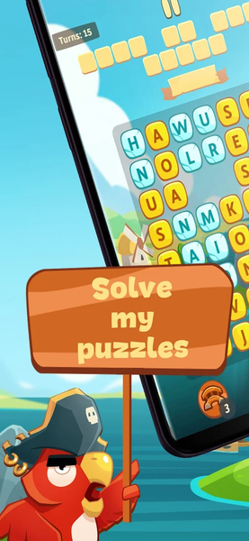 Word Treasure - Search Game - عکس برنامه موبایلی اندروید