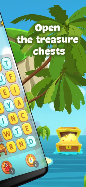 Word Treasure - Search Game - عکس برنامه موبایلی اندروید
