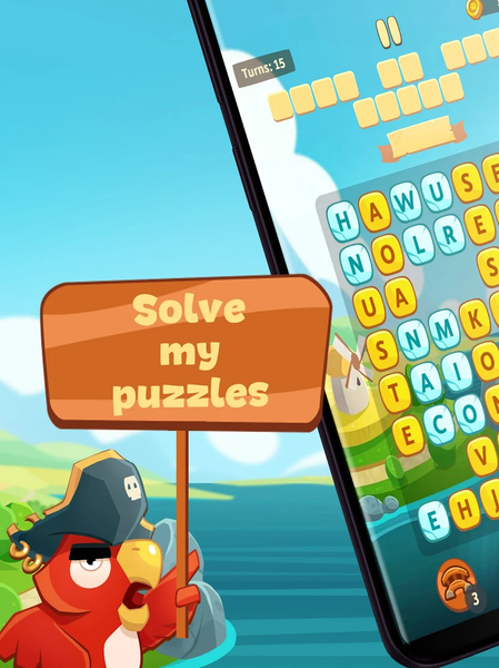 Word Treasure - Search Game - عکس برنامه موبایلی اندروید