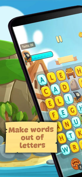 Word Treasure - Search Game - عکس برنامه موبایلی اندروید