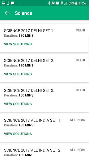 Board Exam Solutions: 10 & 12 - Image screenshot of android app