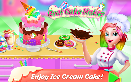 Yummiest Cake Baking Games - Image screenshot of android app