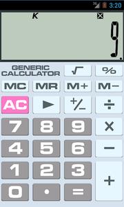 Generic Calculator - عکس برنامه موبایلی اندروید