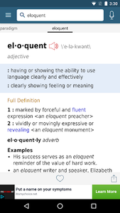 Dictionary - Merriam-Webster - عکس برنامه موبایلی اندروید