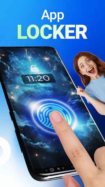 App locker: Fingerprint lock - Image screenshot of android app