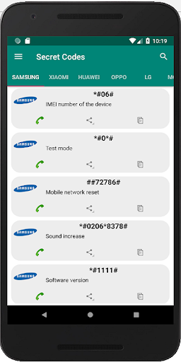 Secret Codes - Image screenshot of android app