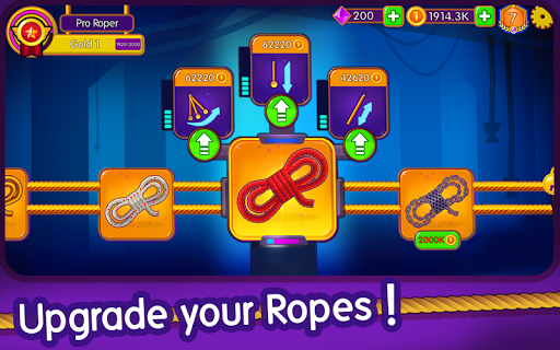 Rope Clash: Multiplayer Rope Swing Racing - عکس بازی موبایلی اندروید