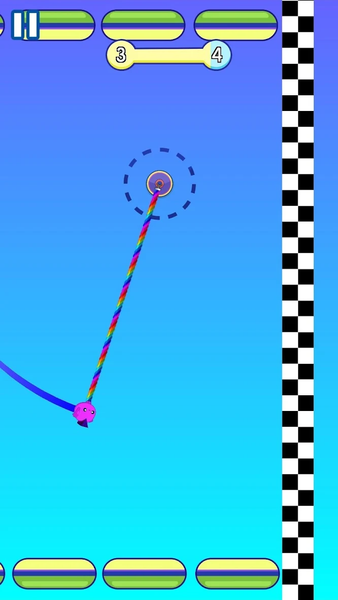 Rope Swing 3D - Gameplay image of android game