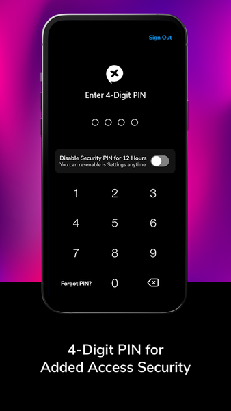 xPal Ultra Secure Messenger - عکس برنامه موبایلی اندروید