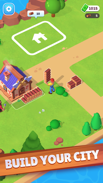 Town Mess - Building Adventure - Gameplay image of android game