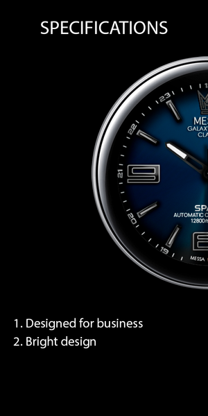 Messa Watch Face BN28 Classic - Image screenshot of android app