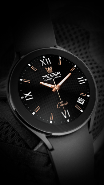 Classic Watch Face Messa Luxe - Image screenshot of android app