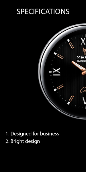 Classic Watch Face Messa Luxe - عکس برنامه موبایلی اندروید