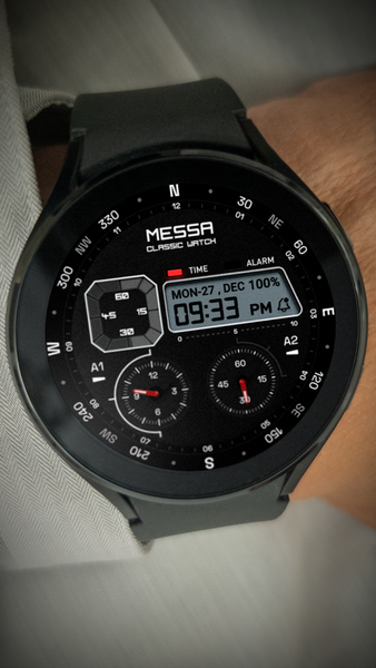 Watchface Digital Messa LX46 - عکس برنامه موبایلی اندروید