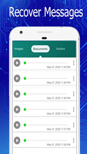 All Deleted Messages Recovery - عکس برنامه موبایلی اندروید