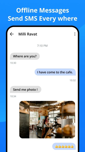Messages SMS: Text & Chat - Image screenshot of android app