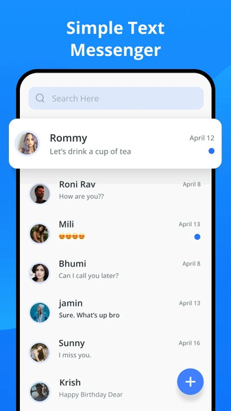 Messages SMS: Text & Chat - Image screenshot of android app