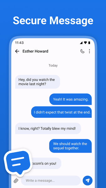 Messages - Image screenshot of android app