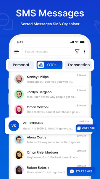 Messages - Image screenshot of android app