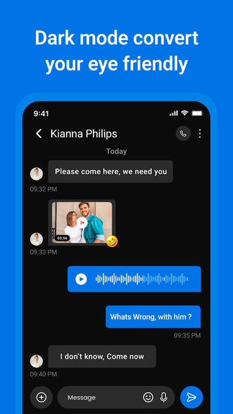 Messages: Text Message, SMS - عکس برنامه موبایلی اندروید