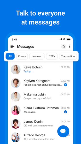 Messages: Text Message, SMS - Image screenshot of android app