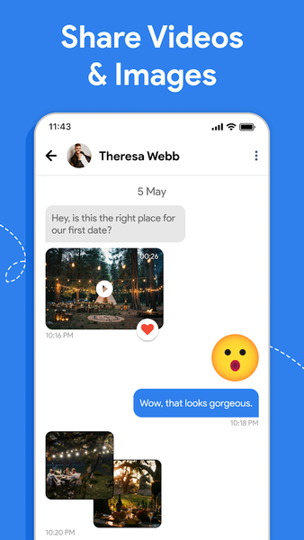 Messages: Text SMS - عکس برنامه موبایلی اندروید