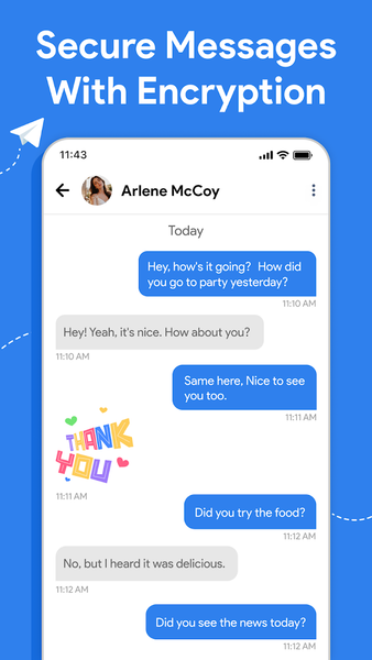 Messages - Image screenshot of android app