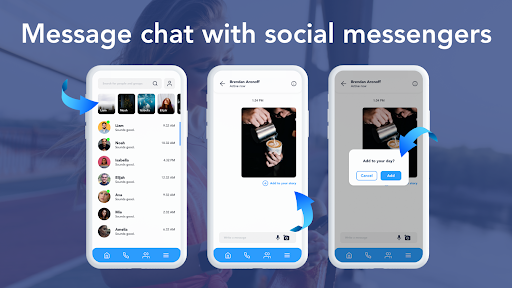 Social Messenger: Free Mobile Calling, Live Chats - Image screenshot of android app