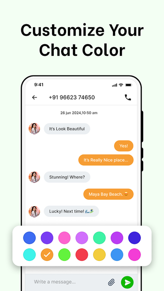 Messages: SMS, Messenger Home - عکس برنامه موبایلی اندروید