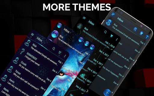 Neon messenger theme latest version ۲۰۲۱ - عکس برنامه موبایلی اندروید