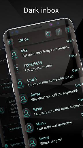 SMS messenger keyboard theme - عکس برنامه موبایلی اندروید