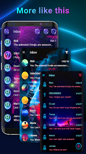 wa terbaru warna biru - Image screenshot of android app