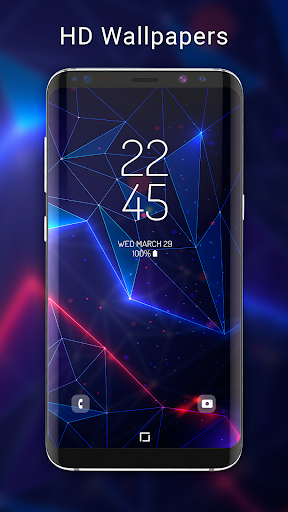 Neon light SMS theme - عکس برنامه موبایلی اندروید