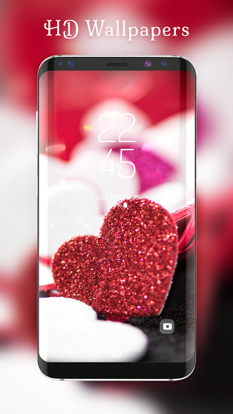 Romantic love red color theme - عکس برنامه موبایلی اندروید