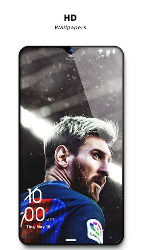 Lionel Messi Wallpaper HD 4K 2021 -  Messi G.O.A.T - Image screenshot of android app