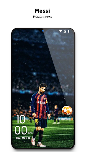 Lionel Messi Wallpaper HD 4K 2021 -  Messi G.O.A.T - Image screenshot of android app