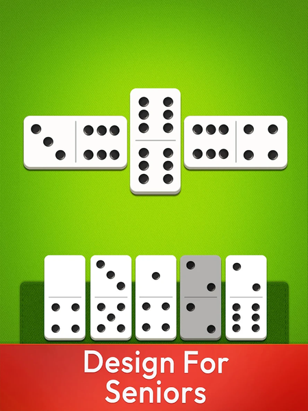Arcadia Dominoes for Seniors - عکس بازی موبایلی اندروید