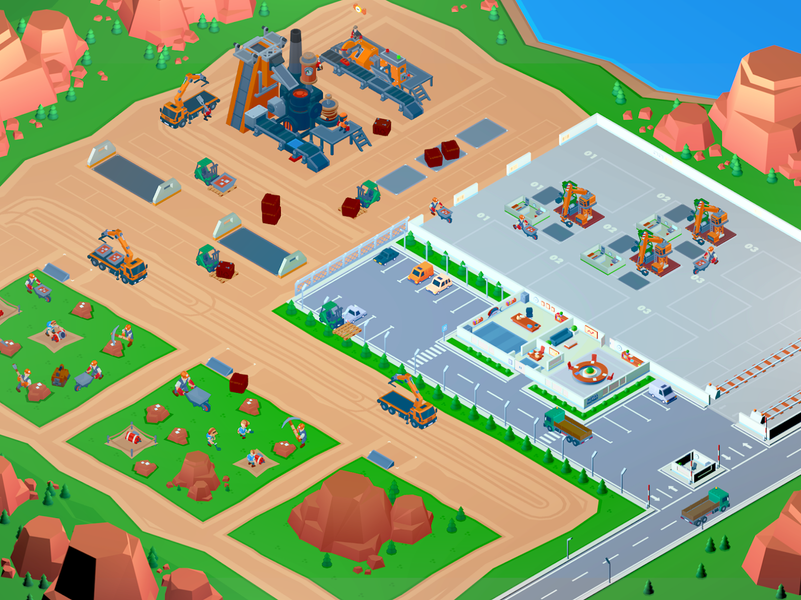 Metal Empire: Idle Factory Inc - عکس بازی موبایلی اندروید