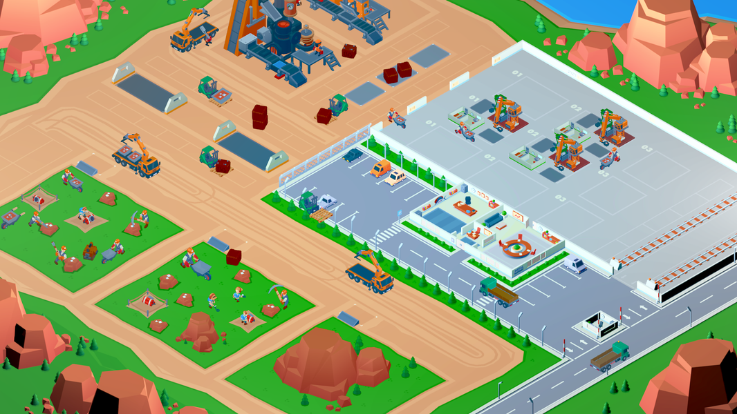 Metal Empire: Idle Factory Inc - عکس بازی موبایلی اندروید