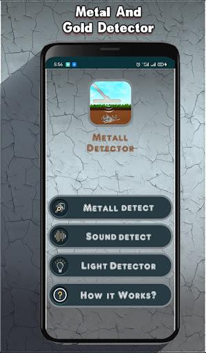 Gold Finder & Metal Detector - Image screenshot of android app