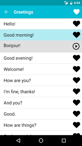 Learn French - Image screenshot of android app