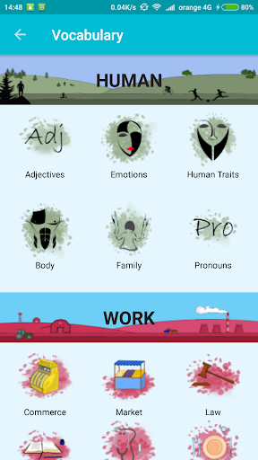 Learn Afrikaans - Image screenshot of android app