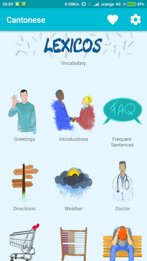 Learn Cantonese - Image screenshot of android app