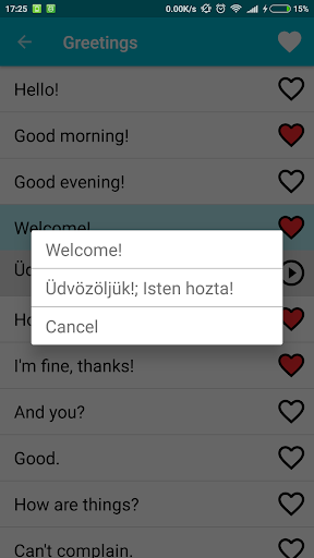 Learn Hungarian - عکس برنامه موبایلی اندروید